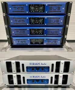 Turbosound T-45 + 2x RAM Audio DQX-7.0